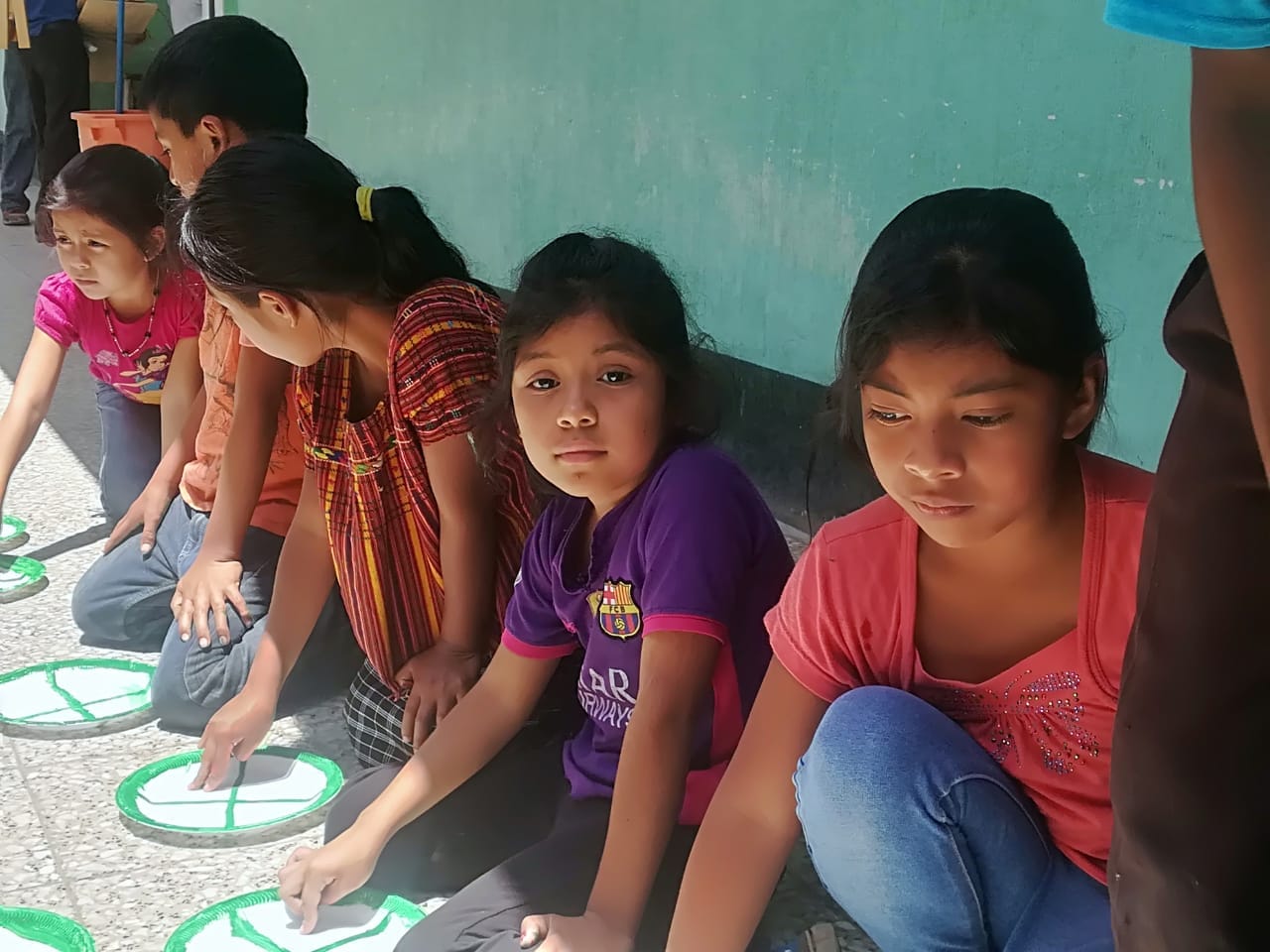 Paola en la escuela